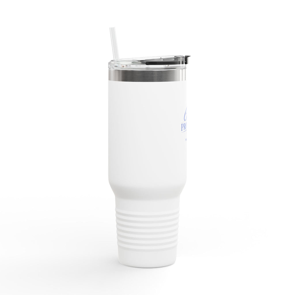 God Provider 40oz Insulated Travel Mug — Faith-Inspired Stainless Tumbler